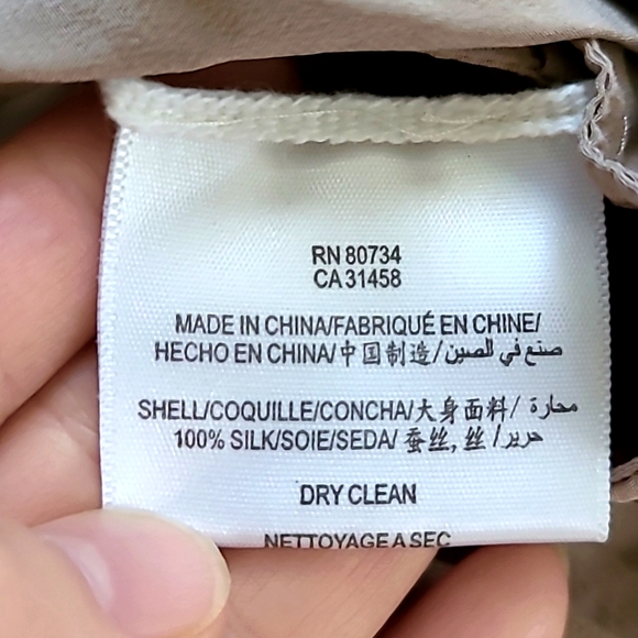 BCBG Max Azria 100% Silk Sleeveless Dress, Size L - Picture 9 of 12